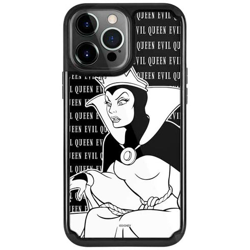 Disney Villains Evil Queen Black and White iPhone Cases